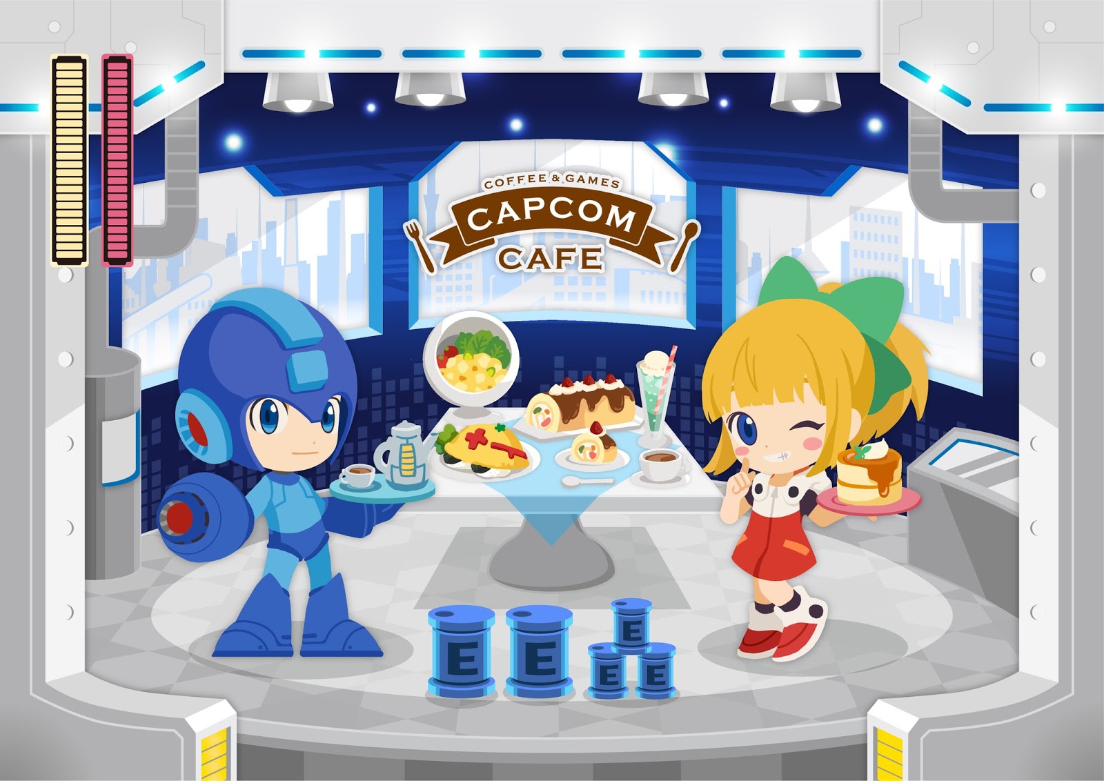 Rockman Corner: Rockman x Capcom Cafe Collaboration Announced